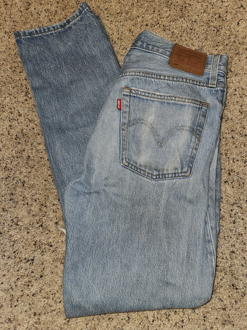 Levi's Light Wash Skinny Women's Jeans 501s